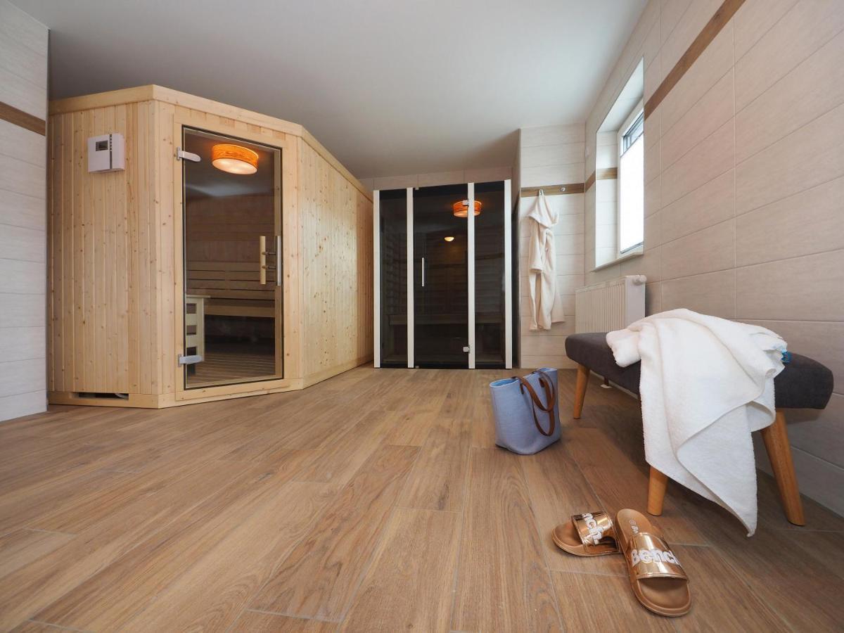 Terrassenwohnung "Treibholz" - Oase Am Haff Garz  Esterno foto