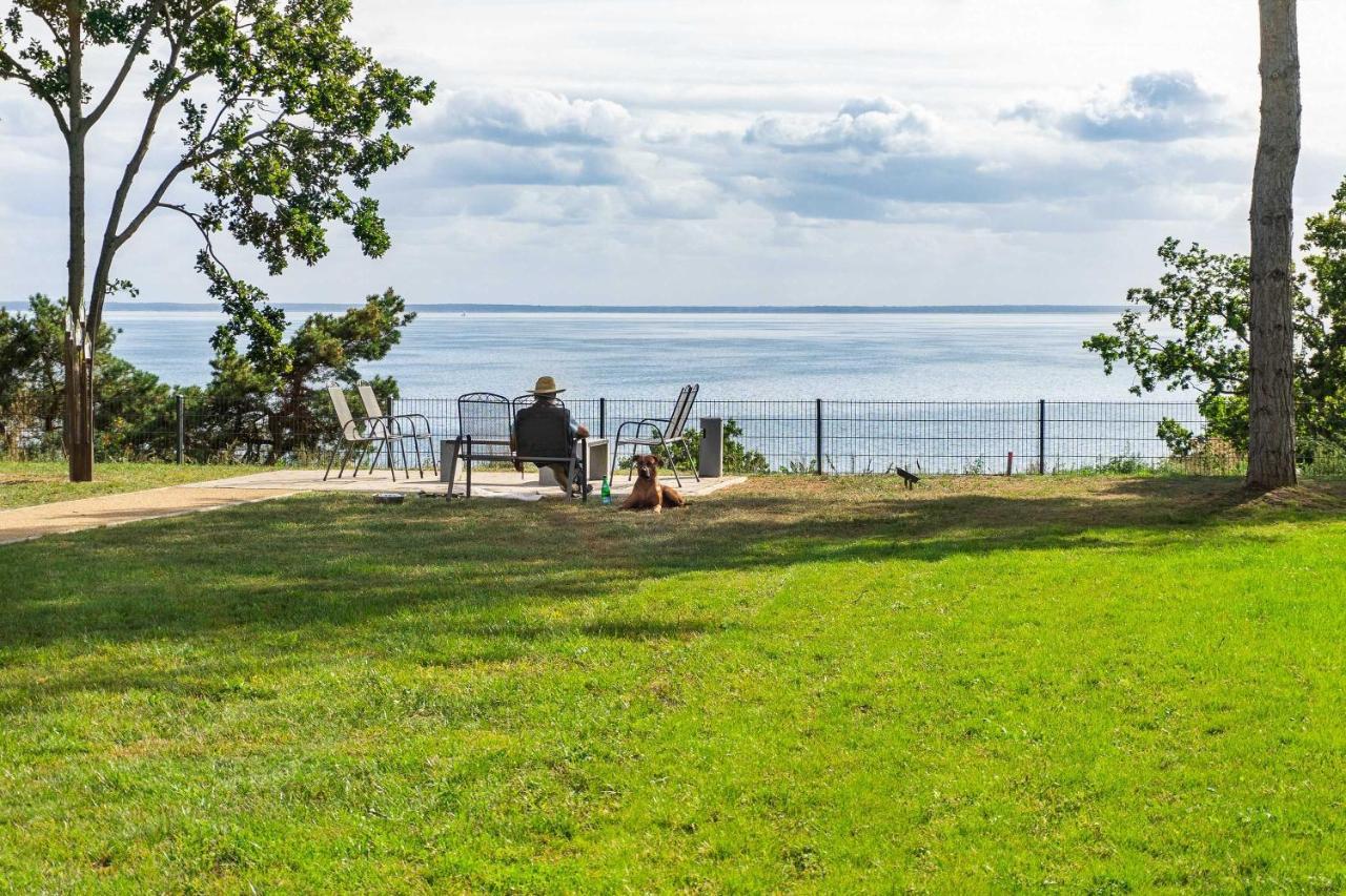 Terrassenwohnung "Treibholz" - Oase Am Haff Garz  Esterno foto